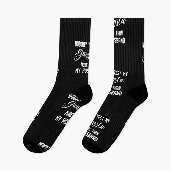 Item preview, Nobody Test My Gangsta More Than My Husband ,Funny Wife ,for Wife designed and sold by alikassi.