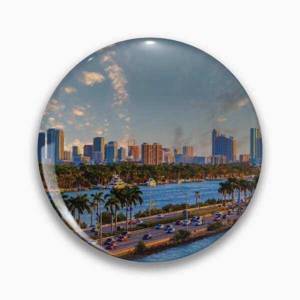 Item preview, Leaving Miami for the Beach at Dusk designed and sold by dbvirago.