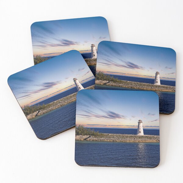 Item preview, Lighthouse at End of Point at Dusk designed and sold by dbvirago.