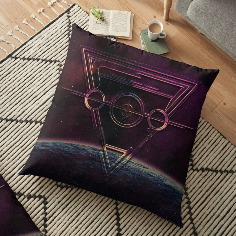 Transmission Floor Pillow