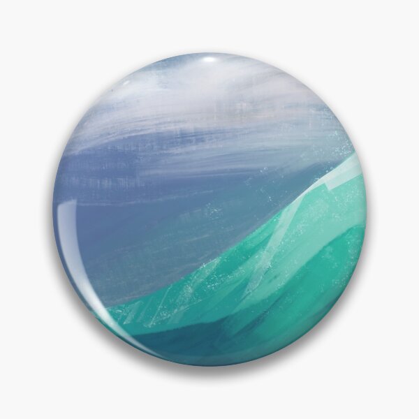 Item preview, blue icy ocean waves designed and sold by Gekomotion.