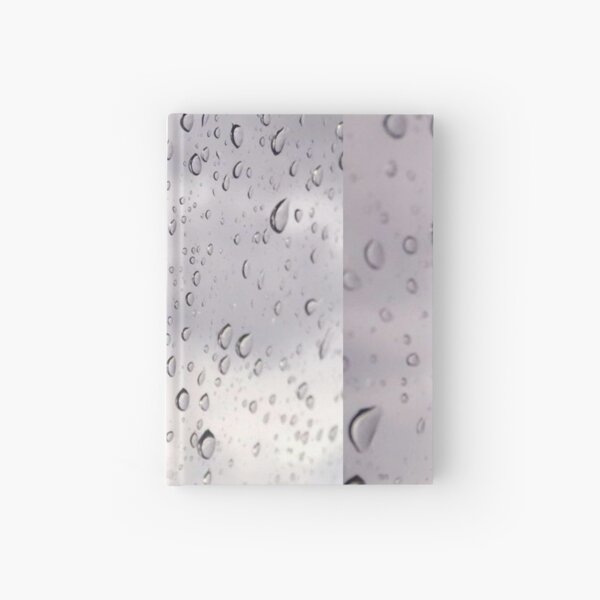 Rainy Window Hardcover Journal