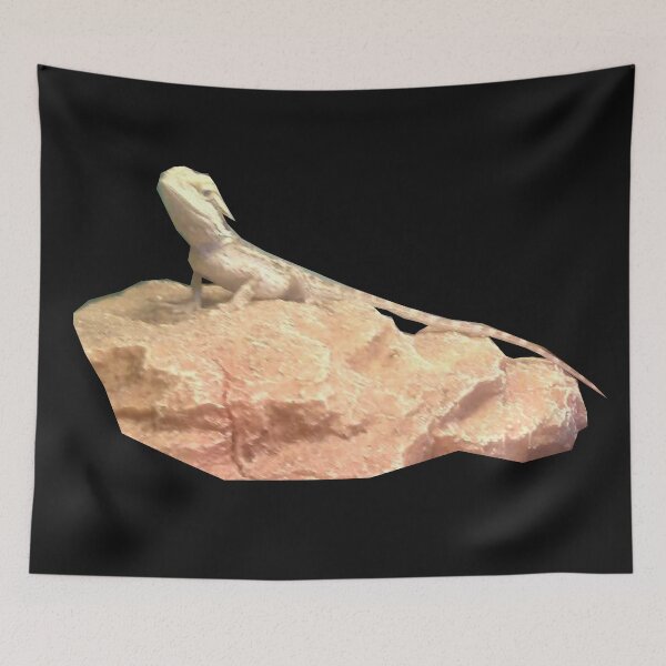 Item preview,  beautiful lizard (Black background) designed and sold by MsTyson.