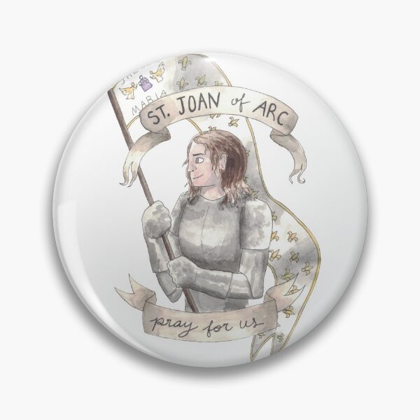 Item preview, St. Joan of Arc designed and sold by WhiteThorneGoods.