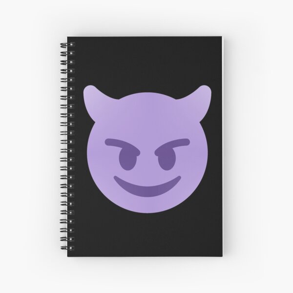 Schreibwaren: Lila Teufel Emoji | Redbubble