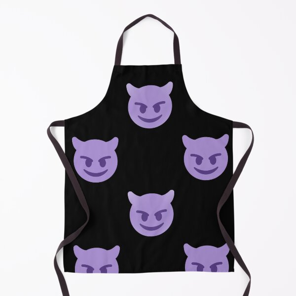 Item preview, purple devil emoji designed and sold by Gossip Rag.