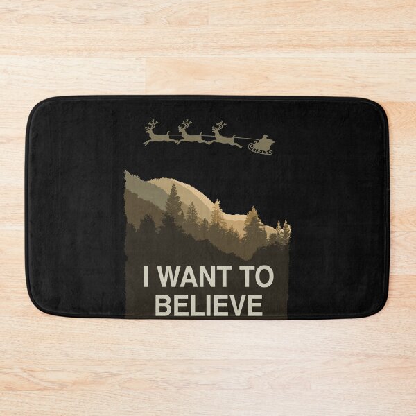 Item preview, I want to believe in Christmas Card designed and sold by bullshirter.