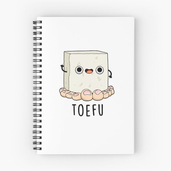 Item preview, Toe-fu Funny Tofu Puns  designed and sold by punnybone.