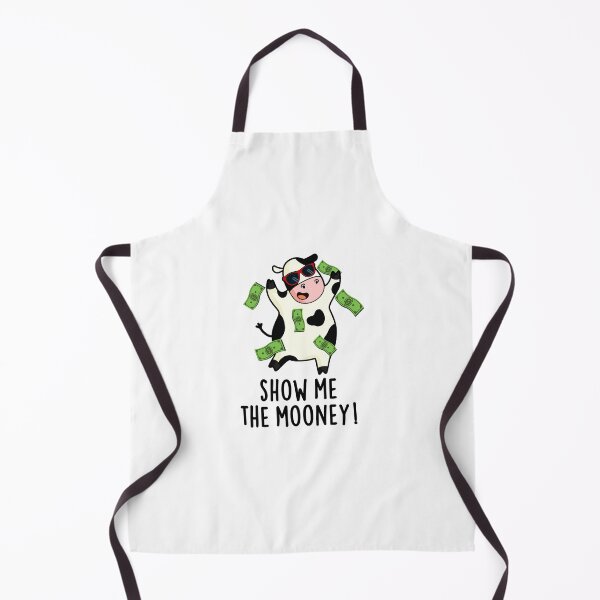 Item preview, Show Me The Mooney Funny Cow Puns designed and sold by punnybone.