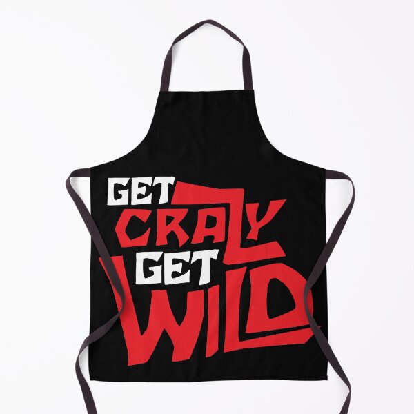 Item preview, Get Crazy, Get Wild (Red and White) Design designed and sold by Bill Shearer.