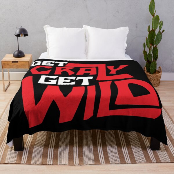Item preview, Get Crazy, Get Wild (Red and White) Design designed and sold by Bill Shearer.