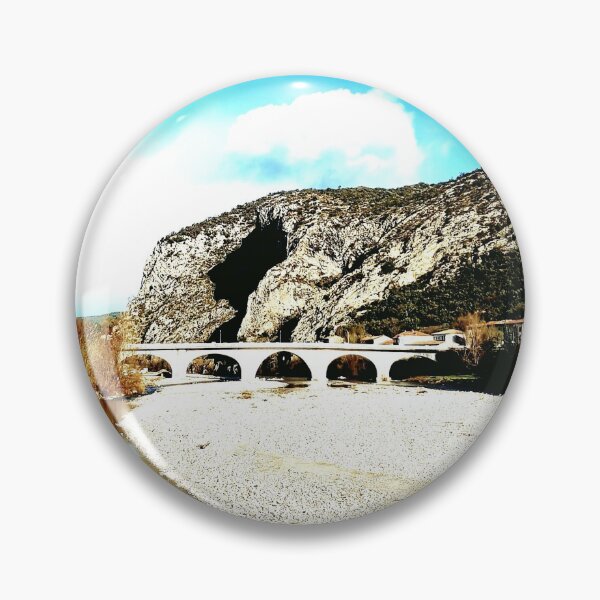 Item preview, Stylized landscape Anduze Cévennes designed and sold by NatureNature.