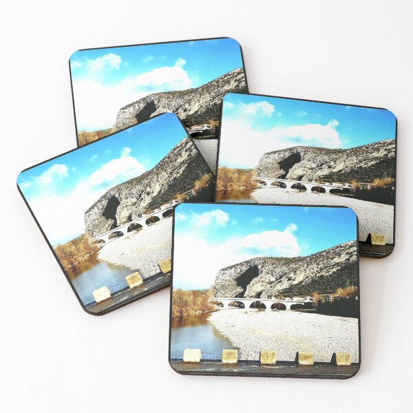 Item preview, Stylized landscape Anduze Cévennes designed and sold by NatureNature.
