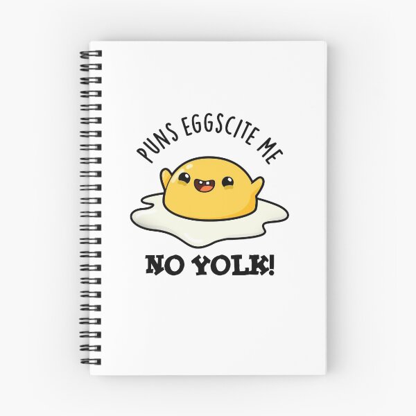 Item preview, Puns Egg-cite Me No Yolk Funny Fried Egg Puns  designed and sold by punnybone.