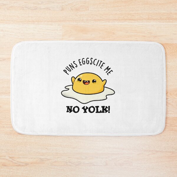 Item preview, Puns Egg-cite Me No Yolk Funny Fried Egg Puns  designed and sold by punnybone.