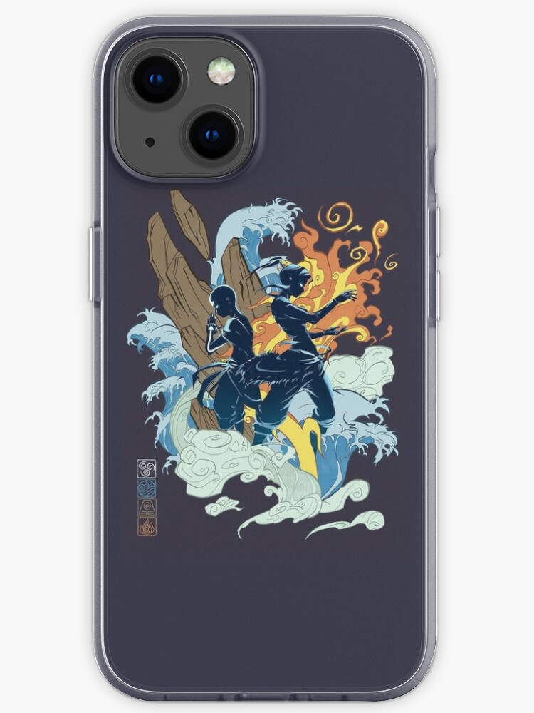 ادراج تخزين Dessin Aang & Korra - ATLA - TLOK | Coque iPhone coque iphone 11 Avatar The Legend of Aang