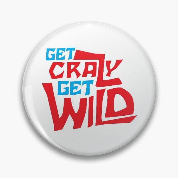 Item preview, Get Crazy, Get Wild (Blue & Red) Design designed and sold by Bill Shearer.
