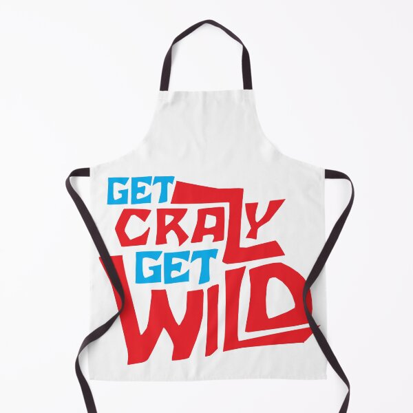 Item preview, Get Crazy, Get Wild (Blue & Red) Design designed and sold by Bill Shearer.