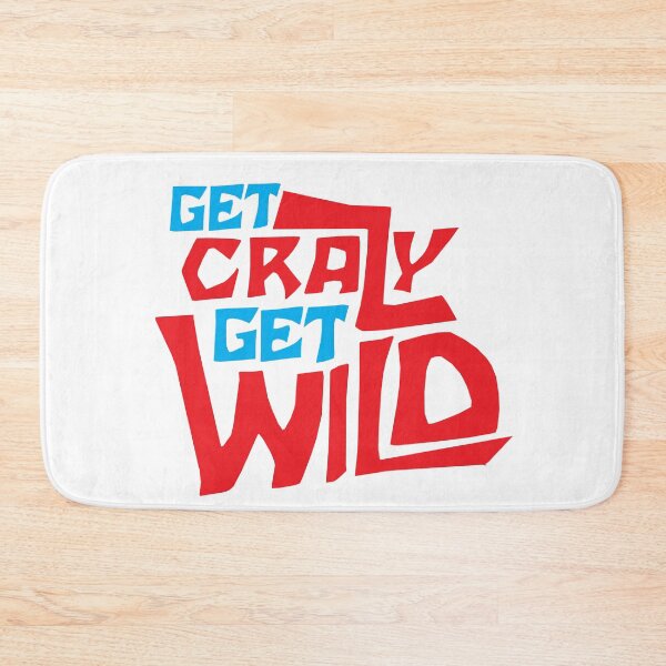 Item preview, Get Crazy, Get Wild (Blue & Red) Design designed and sold by Bill Shearer.