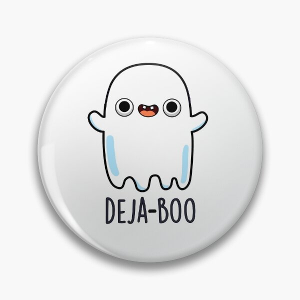 Item preview, Deja Boo Funny Ghost Puns  designed and sold by punnybone.