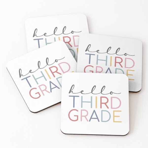 Item preview, Hello Third Grade Colorful designed and sold by AutonomousN.