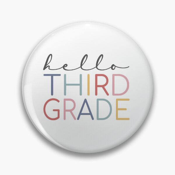 Item preview, Hello Third Grade Colorful designed and sold by AutonomousN.