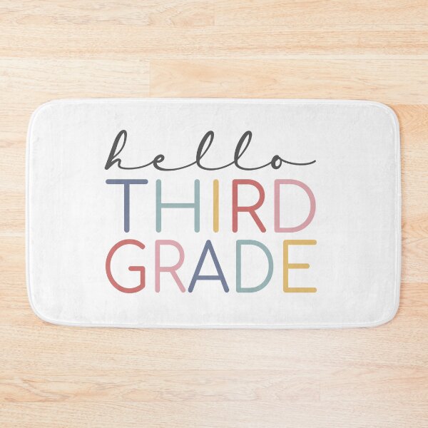 Item preview, Hello Third Grade Colorful designed and sold by AutonomousN.