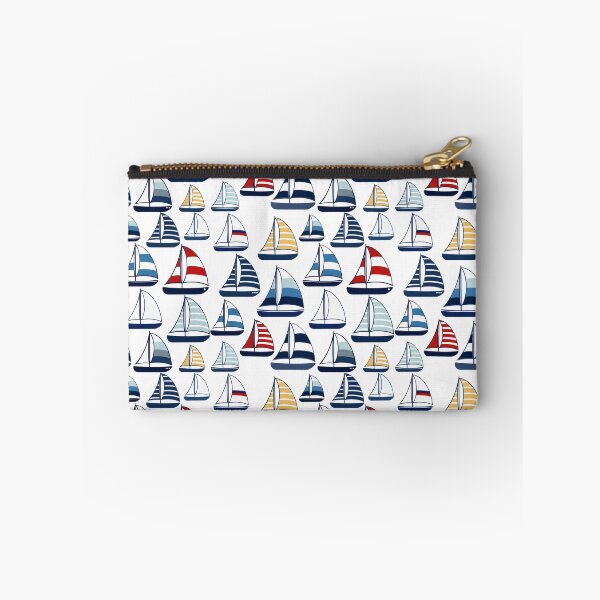 Item preview, Blue, Red, Yellow Sailboat Pattern designed and sold by oeschi.