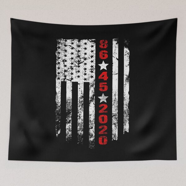 Item preview,   86 45 2020 -  Vintage Classic American Flag Anti Trump  designed and sold by Sutra-Lotus-Co.