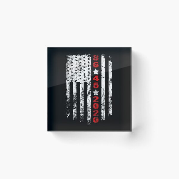 Item preview,   86 45 2020 -  Vintage Classic American Flag Anti Trump  designed and sold by Sutra-Lotus-Co.