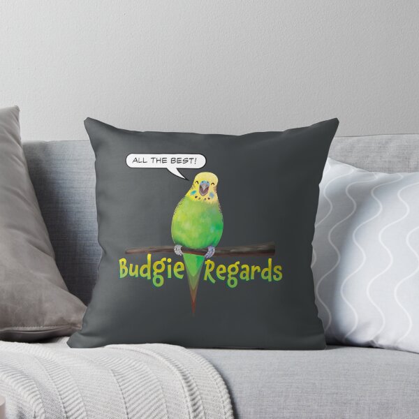 Item preview, Budgie Regards designed and sold by JinxWhaleDesign.