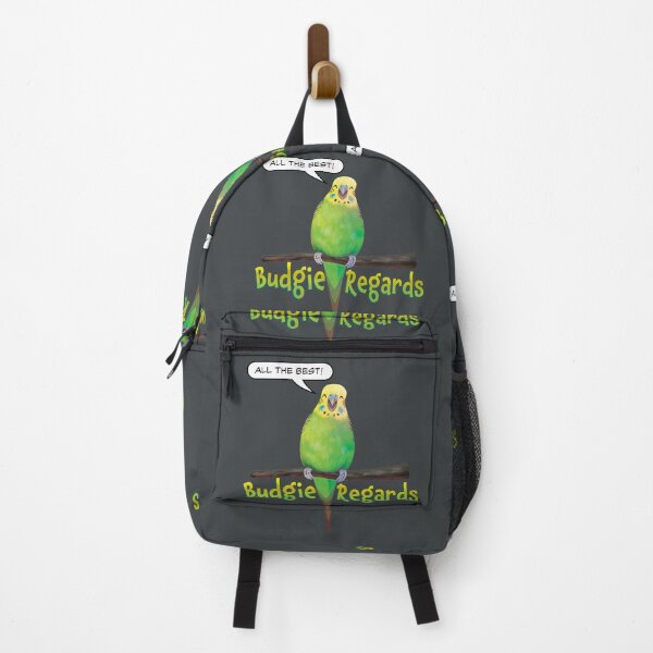 Item preview, Budgie Regards designed and sold by JinxWhaleDesign.