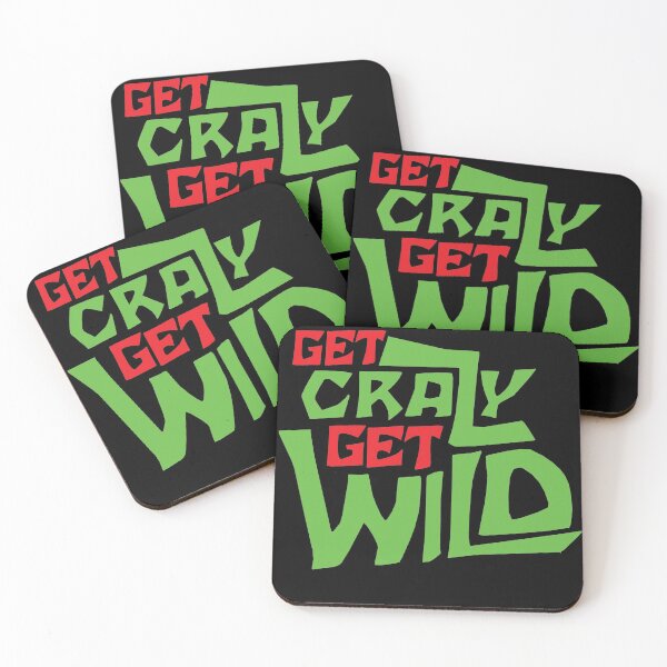 Item preview, Get Crazy, Get Wild (Red and Lime Green) Design designed and sold by Bill Shearer.