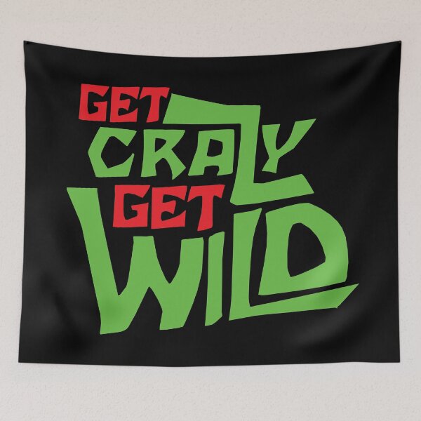 Item preview, Get Crazy, Get Wild (Red and Lime Green) Design designed and sold by Bill Shearer.