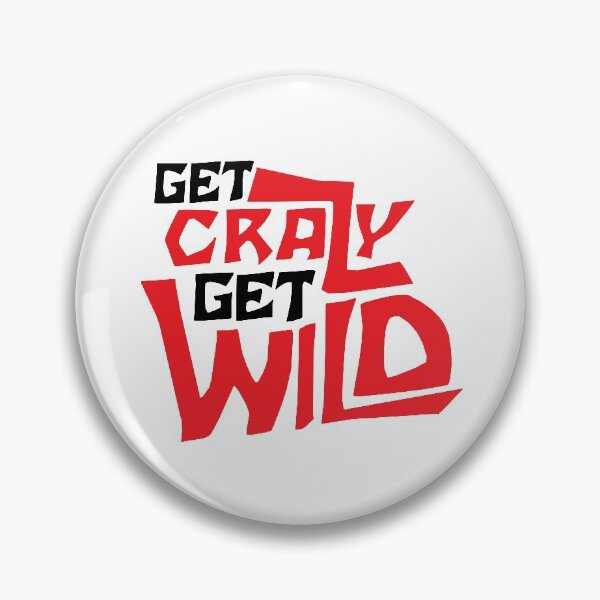 Item preview, Copy of Get Crazy, Get Wild (Black and Red) Design designed and sold by Bill Shearer.