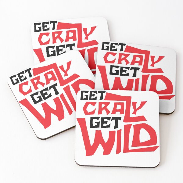 Item preview, Copy of Get Crazy, Get Wild (Black and Red) Design designed and sold by Bill Shearer.