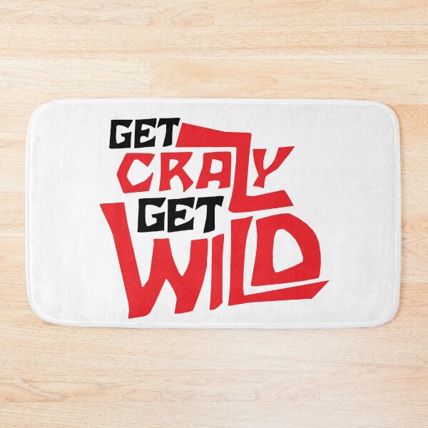 Item preview, Copy of Get Crazy, Get Wild (Black and Red) Design designed and sold by Bill Shearer.