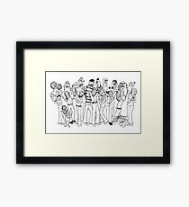 Muppeteers Framed Print