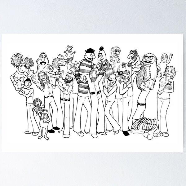 Muppeteers Poster