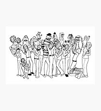 Muppeteers Photographic Print