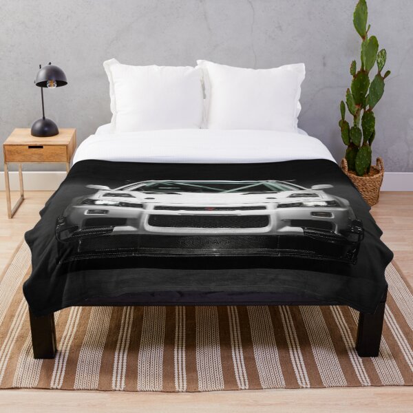Mat Wootten's Nissan Skyline R34 GTT Throw Blanket