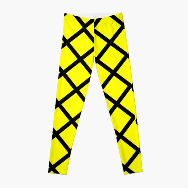 Twelfth Night Malvolio Yellow Cross-Garters Leggings