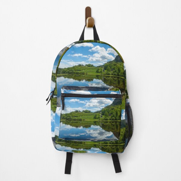 Item preview, Norway Reflections of Nature, Clouds and Blue Sky designed and sold by SafariByMarisa.