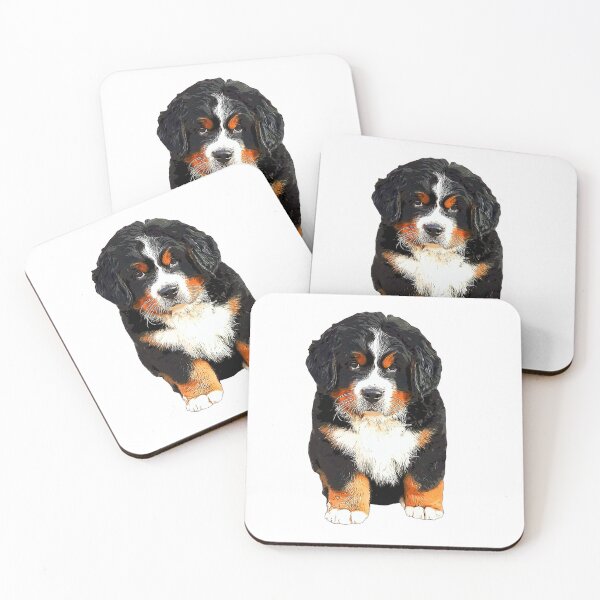 Item preview, Bernese Mountain Dog Puppy - Super Cute! designed and sold by ElegantCat.