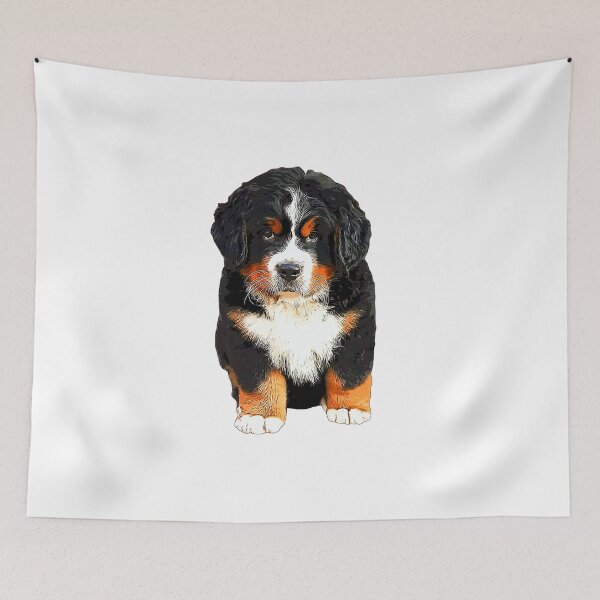 Item preview, Bernese Mountain Dog Puppy - Super Cute! designed and sold by ElegantCat.