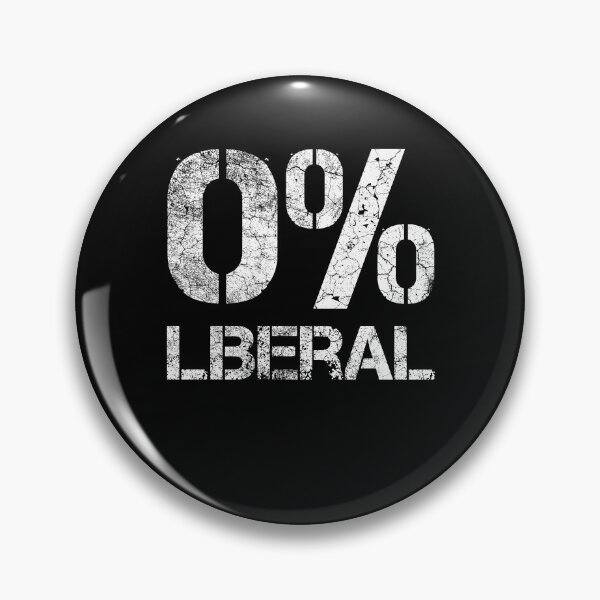 Item preview, Zero Percent Liberal - Pro Conservative Anti Liberal  designed and sold by Sutra-Lotus-Co.