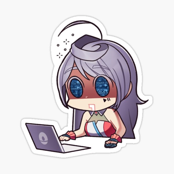 PC crazy Maiks Sticker