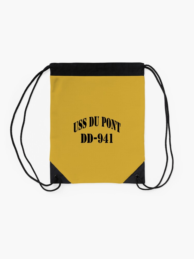 Alternate view of USS DU PONT (DD-941) SHIP'S STORE Drawstring Bag