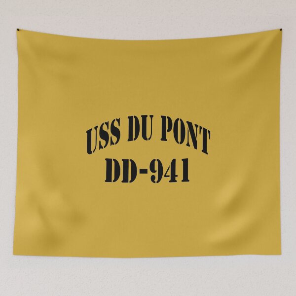 Aperçu de l'œuvre USS DU PONT (DD-941) MAGASIN DU BATEAU créée et vendue par militarygifts.