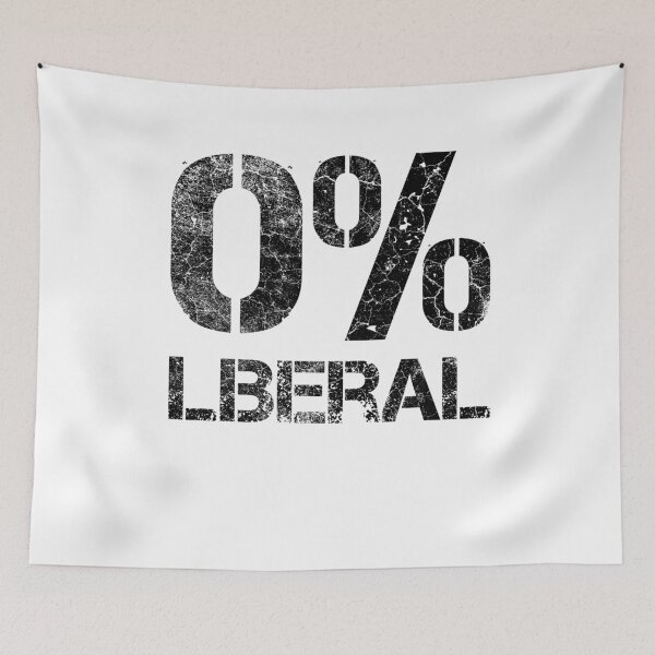 Item preview,  Zero Percent Liberal - Pro Conservative Anti Liberal  designed and sold by Sutra-Lotus-Co.